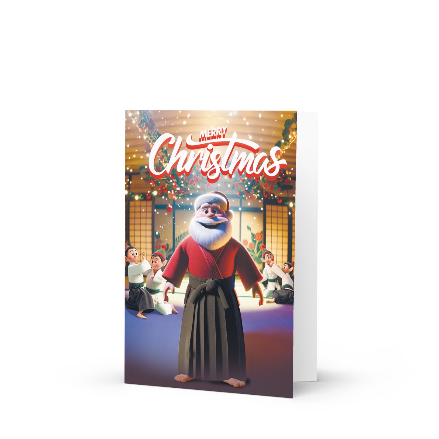 Aikido Christmas Greeting card